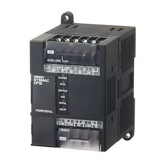 Api pour 10 e/s de base i/o, 1 x usb. 1,1 ms/k instructions de base, 2k pas prog|Omron electronics-OMRCP1E-E10DT1-A