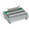 Module interface HE10 40 pôles dans boîtier support|Wago contact-WAG289-507