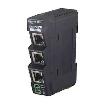 Esclave de jonction ethercat 3 ports, pour réaliser des branchements dans un rés|Omron electronics-OMRGX-JC03