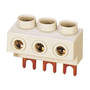 Borne de raccordement, 3p, 25mm²|Eaton industries-EONBK25-3-PKZ0-E
