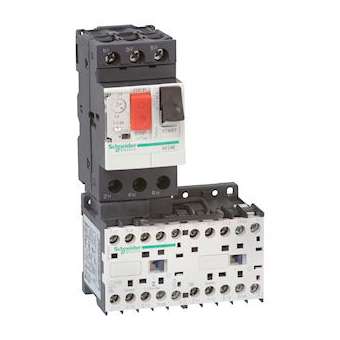 TeSys GV2ME - démarreur combiné inverseur - 1..1,6A - 24Vcc|Schneider Electric-SCHGV2ME06K2BW3