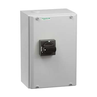 TeSys - coffret GV2L et GV3P - métal - IP65 - 312x181x203,5mm - poignée noire|Schneider Electric-SCHGV3PC01