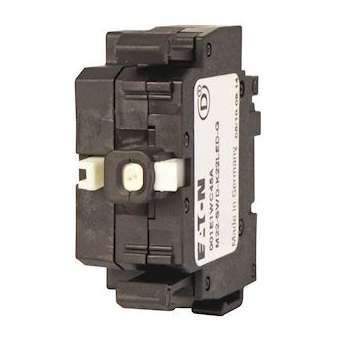 Elément fonction., 3 pos., LED-W, face avant|Eaton industries-EONM22-SWD-K22LED-W