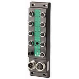 Module-bloc E/S SWD IP69K, 24 V DC, 8 E alim, 8 S alim séparée, 8 E/S M12 fem|Eaton industries-EONEU8E-SWD-8D8D-1