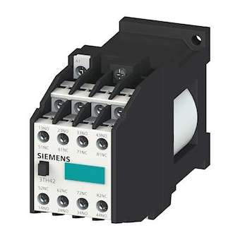 Contacteur auxil. 62E EN 50 011 6N0+2NF,raccordement par vis|Siemens Industries et Infrastructures-SIE3TH4262-0BB4