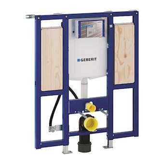 Bâti-support Geberit Duofix WC, 112 cm, Sigma 12 cm, PMR, barres relevage|Geberit-GBR111.375.00.5