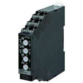 Relais de surveillance 17.5mm large, monophasé sur ou sous courant 0,1 à 8 a ac|Omron electronics-OMRK8DT-AS2CA