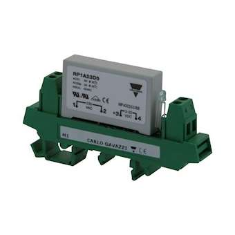 Relais statique circuit imprime com. 4.25/32Vcc cc 60V 8A rail DIN|Carlo gavazzi-CGPRP1D060D8M1