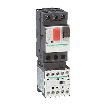 TeSys GV2ME - démarreur combiné - 1..1,6A - 24Vcc|Schneider Electric-SCHGV2ME06K1BW3