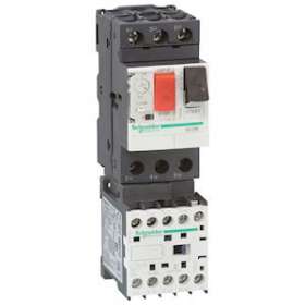 TeSys GV2ME - démarreur combiné - 1..1,6A - 24Vcc|Schneider Electric-SCHGV2ME06K1BW3