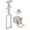 Releveur Geberit commande WC pneumatique, simple touche Sigma 8 cm