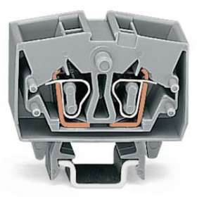 B.Pas.4COND.CABL.FR.2,5 mm² TS15 Gris|Wago contact-WAG264-721