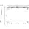 Spacial SF/SM - auvent - acier glvanisé - pour coffret L1200xP400 mm|Schneider Electric-SCHNSYSC1240