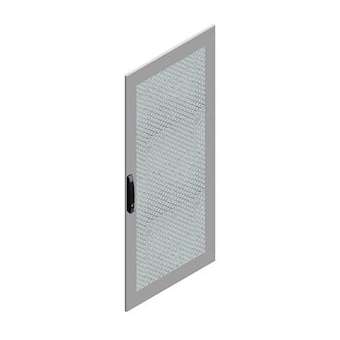 Spacial - porte ventilée simple - H1200xL600mm|Schneider Electric-SCHNSYPCVD126