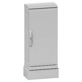Thalassa PLA - Socle polyester hauteur 200 mm pour NSYPLAZ(T) L1000P320 Ral 7035|Schneider Electric-SCHNSYZZ2103G