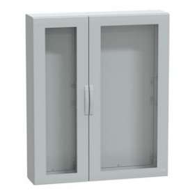 Thalassa PLA - Armoire polyester 1500x1250x320 - IP65 - vitrée Ral 7035|Schneider Electric-SCHNSYPLA15123TG