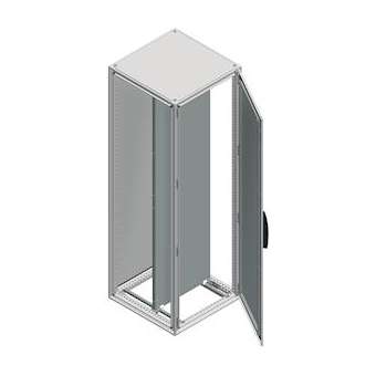 Spacial SF - cellule - 1 porte - avec châssis - assemblé - 2200x600x800mm|Schneider Electric-SCHNSYSF22680P