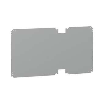 Thalassa PLA - châssis plein - acier galvanisé - pour armoire H750xL1250mm|Schneider Electric-SCHNSYPMM712