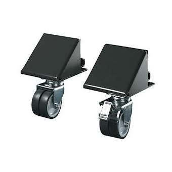 ROULETTE DE TRANSPORT POUR SOCLES - VX25 - RAL9005|Rittal-RIT8100.700