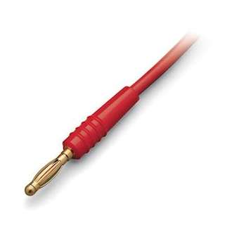 Fiche de contrôle diamètre avec câble flexible 2 mm / Rouge|Wago contact-WAG210-136