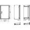 Spacial - porte intérieure pour coffret - H1000xL600mm|Schneider Electric-SCHNSYPIN106