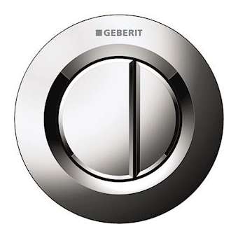 Déclenchement Geberit type 01 PN double touche encastrer: Chromé brillant|Geberit-GBR116.042.21.1