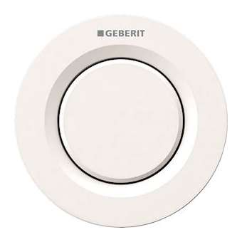 Déclenchement Geberit type 01 PN simple touche encastrer: Blanc alpin|Geberit-GBR116.040.11.1