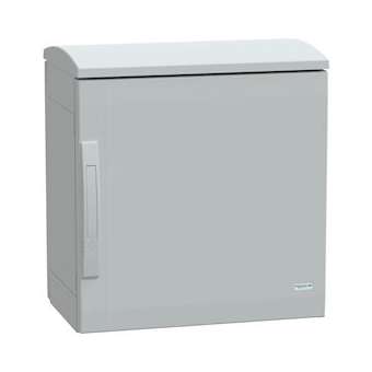 Thalassa PLA - Armoire polyester toit 500x500x320 - IP44 Ral 7035|Schneider Electric-SCHNSYPLAT553G