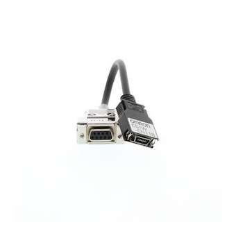 Câble 10 cm, conversion du port mini périphérique du cpm2c, cqm1h ou cs1 vers un|Omron electronics-OMRCS1W-CN118