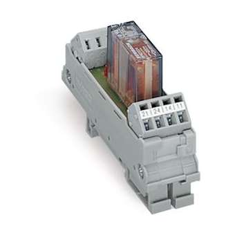 Module P.relais 24 Vac/DC 2 RT|Wago contact-WAG288-512