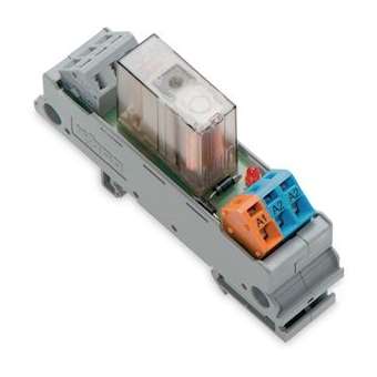 Module P.relais 24 AC/DC 1RT|Wago contact-WAG288-504