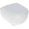 Pack WC susp Geberit Renova Compact 49cm, caréné, Rimfree, abat ral et déclips