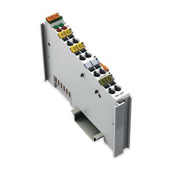 Borne 2 canaux d'entrée analogique 0-10 Vac/dc Diff.|Wago contact-WAG750-477