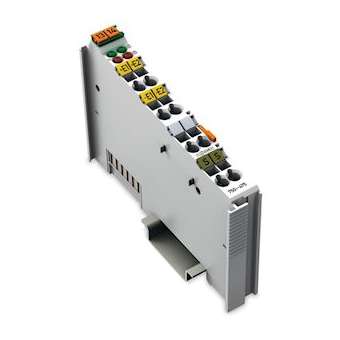 Borne 2 canaux d'entrée analogique 0-1A ac/dc Diff.|Wago contact-WAG750-475