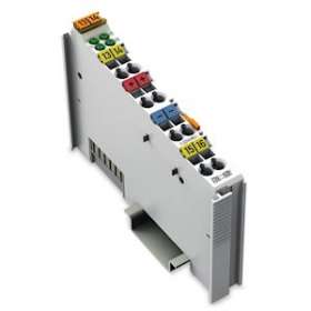 Borne 4 entrées digitales 24 Vdc - 3.0 ms - Type n -20/+60DEGC|Wago contact-WAG750-408-025-000