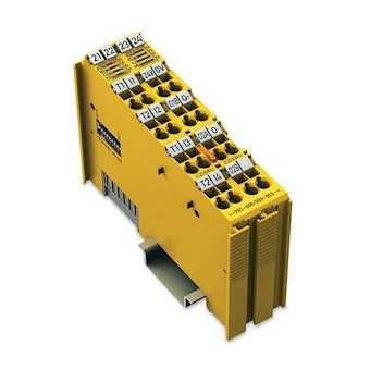 Borne 4 entrées 2 sorties 24 V DC - 10 A PROFIsafe V2.0 -iPar|Wago contact-WAG750-666-000-003