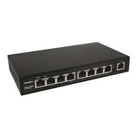 Switch non-manageable 9 ports 10/100Base-TX dont 8 PoE+ (110W)|Gigamedia-GGMNE08P