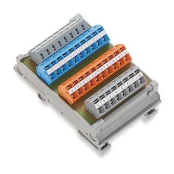 Module de connexion pour 8 capteurs à 3C sans Led|Wago contact-WAG289-664