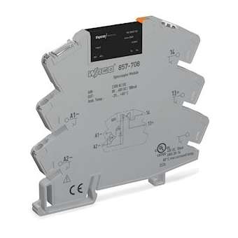 Module avec relais statique 230 V AC/DC / 0..48 V DC - 0.1 A|Wago contact-WAG857-708