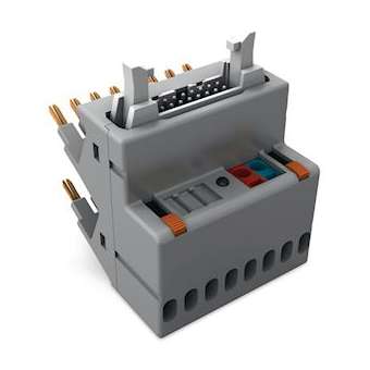 Jumpflex adaptateur interface 8 ETOR HE10|Wago contact-WAG857-982