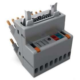Jumpflex adaptateur interface 8 ETOR HE10|Wago contact-WAG857-982