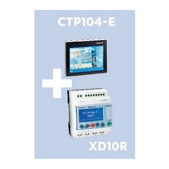Hmi Ctp104-E 4.3' Perfor Kit With Xd10R & Cables|Crouzet-CRT88970555