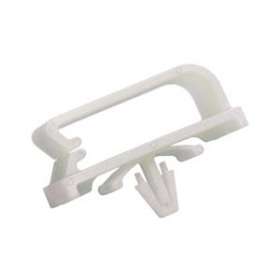 Clip encliquetable entrée en biseau pour diamètre max 9,6mm,P.A6.6,Nat,Cdt.50|Panduit Composants Industriels-PNUBECP38H25-L