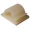 Clip adhésif en forme de demi-lune 33x27mm pour câble D14mm en PA66 naturel-RB1|HellermannTyton-HNE15100505