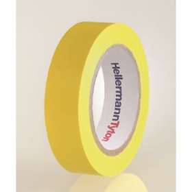 Ruban adhésif Isolant PVC HelaTape Flex 15 - Jaune 15x10|HellermannTyton-HNE71000102
