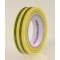Ruban adhésif Isolant PVC HelaTape Flex 15 - Vert/Jaune 15x10