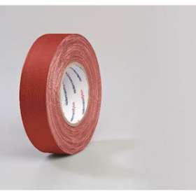 Ruban adhésif textile HelaTape Tex - Rouge 50x50|HellermannTyton-HNE71200901