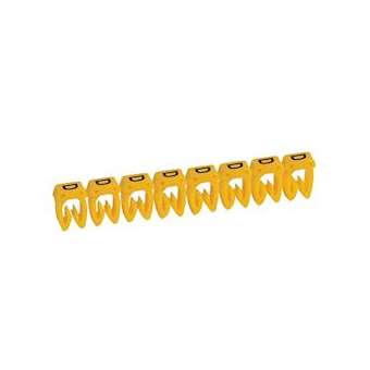 Repère CAB 3 pour filerie 4mm² à 6mm² avec lettre majuscule D|Legrand-LEG038363