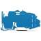 TOPJOB'S Support de barre collectrice / 1,5mm / Bleu|Wago contact-WAG2009-304