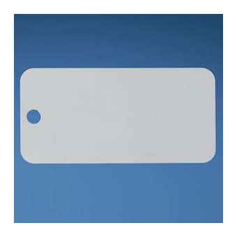 Marker Tag, 304 SS, 1 Hole, 3.50' (89mm)|Panduit Composants Industriels-PNUMT350W17-Q